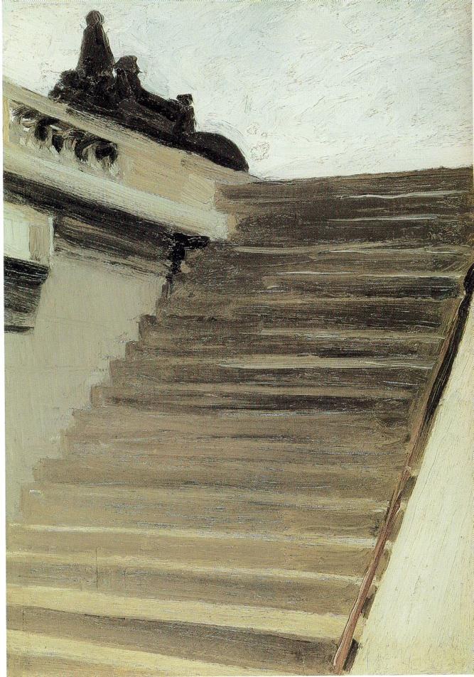 Edward Hopper Steps in Paris